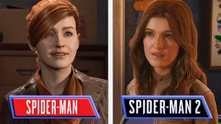 Marvel's Spider-Man 2 vs Spider-Man 1 | Story Trailer Early Graphics Comparison