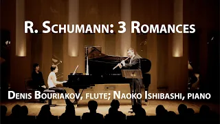 R. Schumann: 3 Romances for oboe and piano, Op. 94 (arr. for flute and piano)