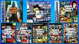 La evolucion de los GTA (1997 - 2018) (Juegos de GTA)