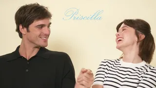 PRISCILLA Interview | Jacob Elordi Channels Elvis Presley, Cailee Spaeny Talks Priscilla