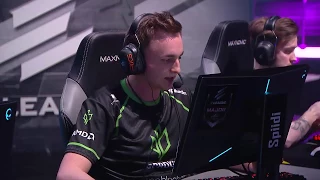 CSGO ELEAGUE 2018 Sprout vs NaVi Spiidi clutch