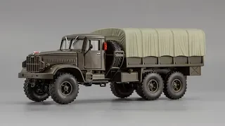 КрАЗ-214Б | Наш Автопром by Hongwell | Обзор масштабной модели 1:43