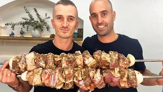 Easy Lamb Kontosouvli on the Spit Rotisserie Souvla! (Perfect for Easter)