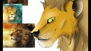 Aslan from Narnia speedpaint ~my style