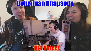 Couple First Reaction To - Marc Martel: Bohemian Rhapsody [Queen cover]