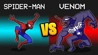SPIDERMAN vs. VENOM Mod in Among Us...