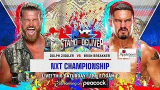 WWE NXT Stand & Deliver 2022 Official and Full Match Card