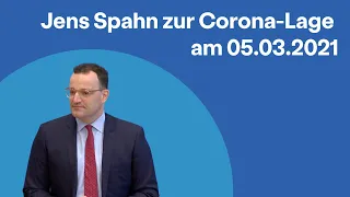 Jens Spahn zum Testen und Impfen gegen Corona