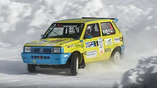 Fiat Panda 4x4 Proto Racing on Snow! The Ice Challenge Livigno 2021