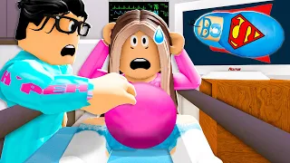 Girlfriend PREGNANT With A SUPERHERO! (Roblox)