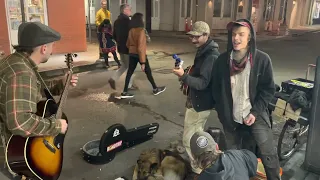 New Orleans buskers, clip