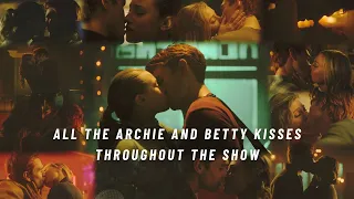 All the Archie and Betty kisses throughout the show