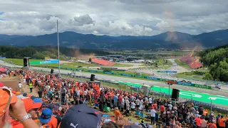 F1 Austrian GP 2023 Turn 3 Grandstand Race Start - Formula 1 - Österreich - T3 - Grand Prix