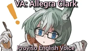 Proviso English Voice! ALL Voicelines (E2 + Max Trust) | Arknights