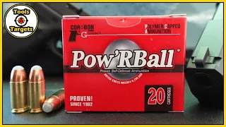 Is Pow'RBall a Big WINNER?...CorBon Glaser 9mm Pow'RBall Self-Defense AMMO Test!