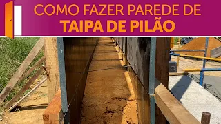 Taipa de Pilão: uma técnica construtiva sustentável