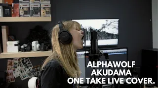 11 Year Old Covers Alphawolf - Akudama | One Take Live Vocal Performance // Harper