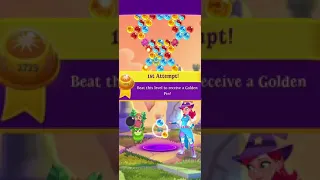 BUBBLE WITCH 3 SAGA LEVEL 2729 ~ NO BOOSTERS, NO CATS, NO HATS