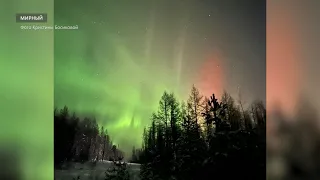 Как поймать северное сияние? Секретом поделились мирнинские фотографы