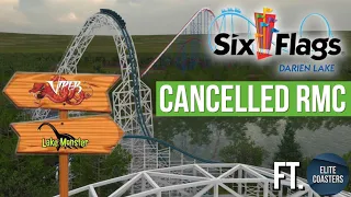 Six Flags Darien Lake's Cancelled RMC (Ft. Elite Coasters)