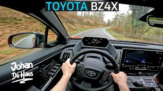 TOYOTA bZ4X POV TEST DRIVE