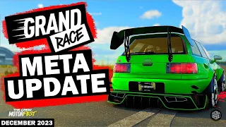 GRAND RACE META UPDATE - Motorfest's FASTEST CARS in Each Class (December 2023)