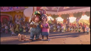 Джуди отправляется в Зверополис ... отрывок из мультфильма (Зверополис/Zootopia)2016