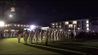 Beating of the Retreat at the 51st PIF Leaders Meeting 2022