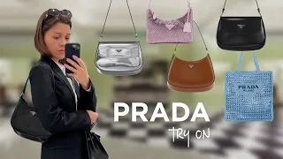 PRADA BAGS 2022 + CLEO SIZES