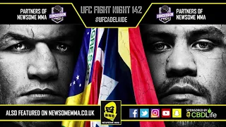 UFC Adelaide breakdowns, predictions and topics hosted by Newsome & Jon