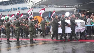 Exclusivo - Chegada dos Corpos e Homenagens em Chapecó