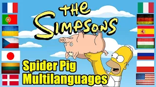 Spider Pig (in Different Languages) The Simpsons Movie. Multilanguage