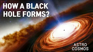 How a black hole forms?? #space #blackhole #science #shorts