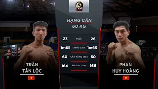 Trần Tấn Lộc vs. Phan Huy Hoàng | Màn knock-out kỹ thuật hạ gục hoàn toàn đối thủ