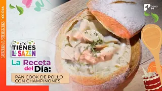 Receta Del Día: prepara un pan cook de pollo con champiñones junto a Agustin Adelardi | Canal 1