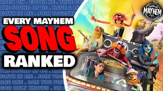 MUPPETS MAYHEM Songs RANKED!