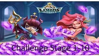 Lords Mobile: Challenge Stage 1-10