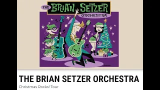 Brian Setzer Orchestra "Christmas Rocks Tour" - The Fox Theater, Detroit, Mi - Great Show (13 songs)