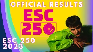 OFFICIAL RESULTS: ESC 250 2023 | ESC Top 250 Results 2023