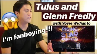 [REAKSI] Tulus dan Glenn Fredly "Mantan Terinda" | RISING STAR INDONESIA 2019