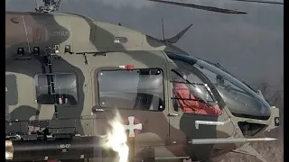 Srpski H145M dejstvovao domaćim naoružanjem - Serbian Military Airbus H145M live firing