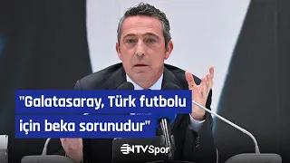 Fenerbahçe Başkanı Ali Koç'un Basın Toplantısı | Galatasaray'ı Hedef Aldı, TFF'yi Eleştirdi