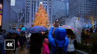 Christmas in NEW YORK CITY 🎄 Saks Fifth avenue✨ Rockefeller Center