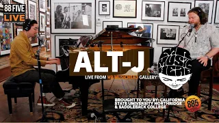 alt-J with Gary Calamar || 88FIVE LIVE at Mr Musichead