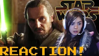 STAR WARS "Qui Gon & Obi Wan Vs Darth Maul" reaction!