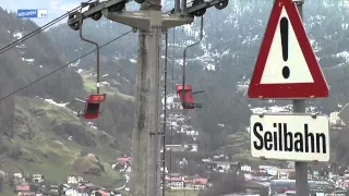 Letzte Fahrt Sessellift Hochsölden