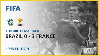 Brazil 0-3 France | France 1998 Final | FIFA World Cup