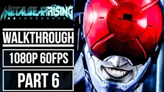 Metal Gear Rising Revengeance Gameplay Walkthrough Part 6 No Commentary [1080p 60fps]