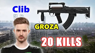 Team Liquid Clib - 20 KILLS - GROZA - SOLO - PUBG