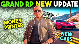 Grand RP Massive Update: New Cars, Free GC, Free Car, Bunker In $100k, Mushroom & A Lot More